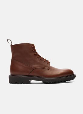 Scarosso Thomas Brown Grain Leopard print - pony WOOSTERCHEL