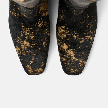 Ambrosia Black Pony Scarosso: Black - Ponyhair Ambrosia Black Pony Scarosso: Black - Ponyhair AMBROSIABOOT
