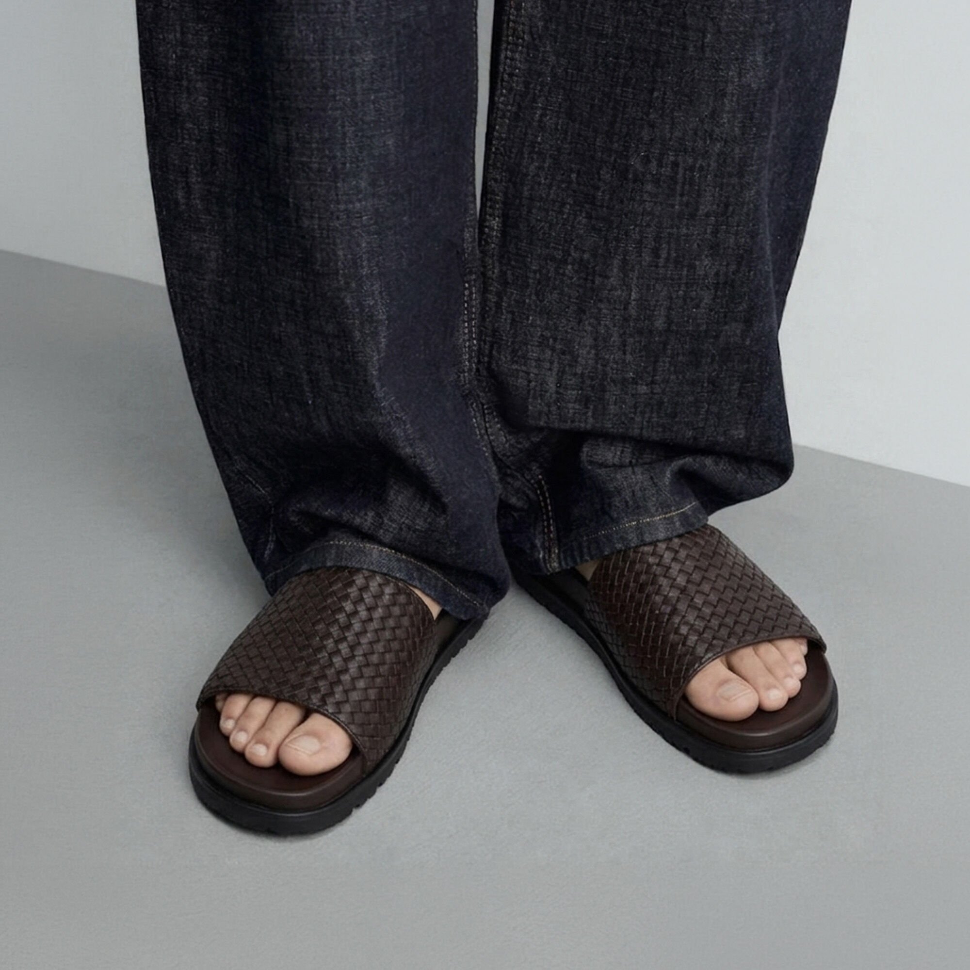 Tito Dark Brown Scarosso: Brown calf TITOSAND