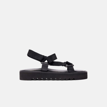 Scarosso Wooster V Nero Scamosciato Nero - Vitello WOOSTERVSAND