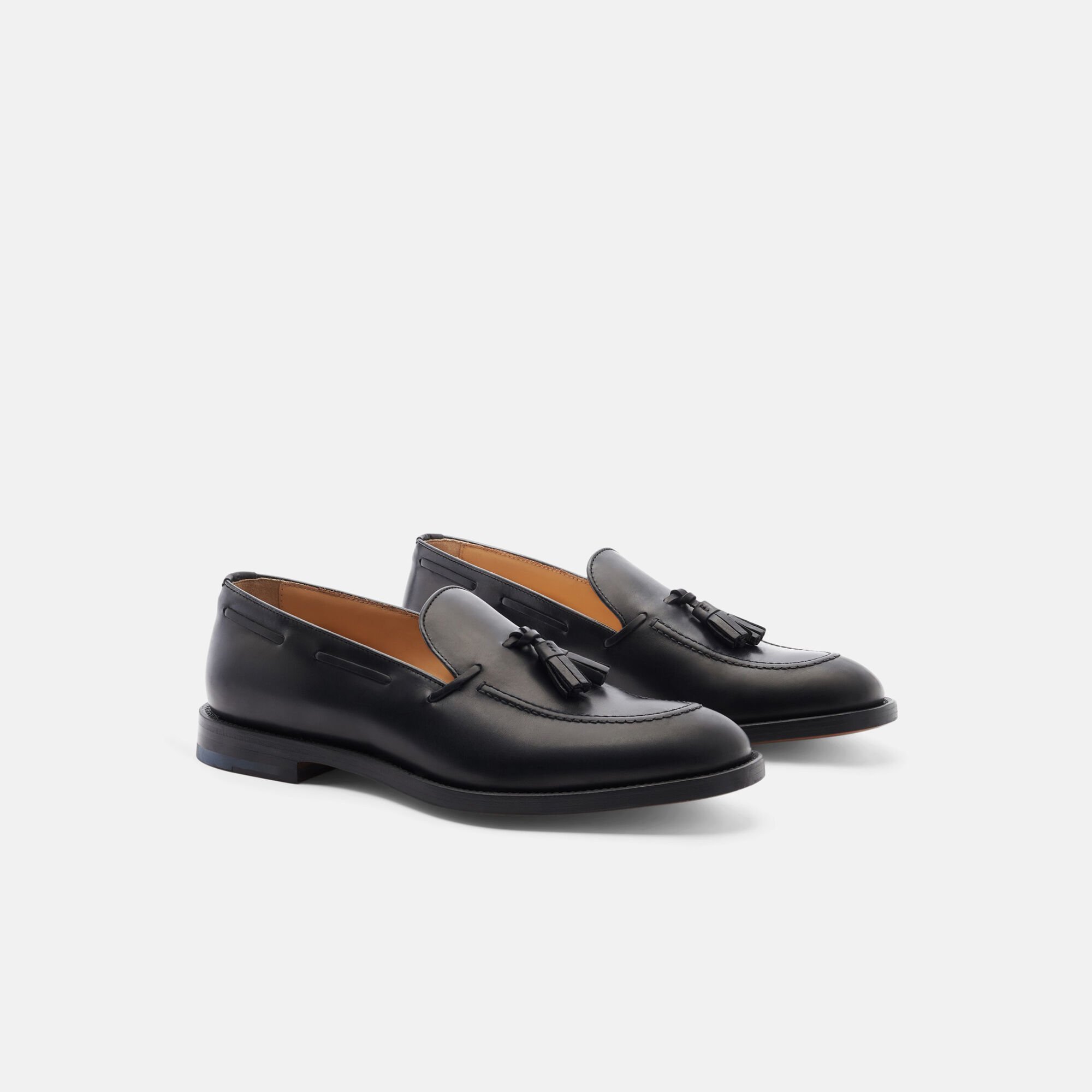 Scarosso William Black Black - Calf WILLIAMLOAF