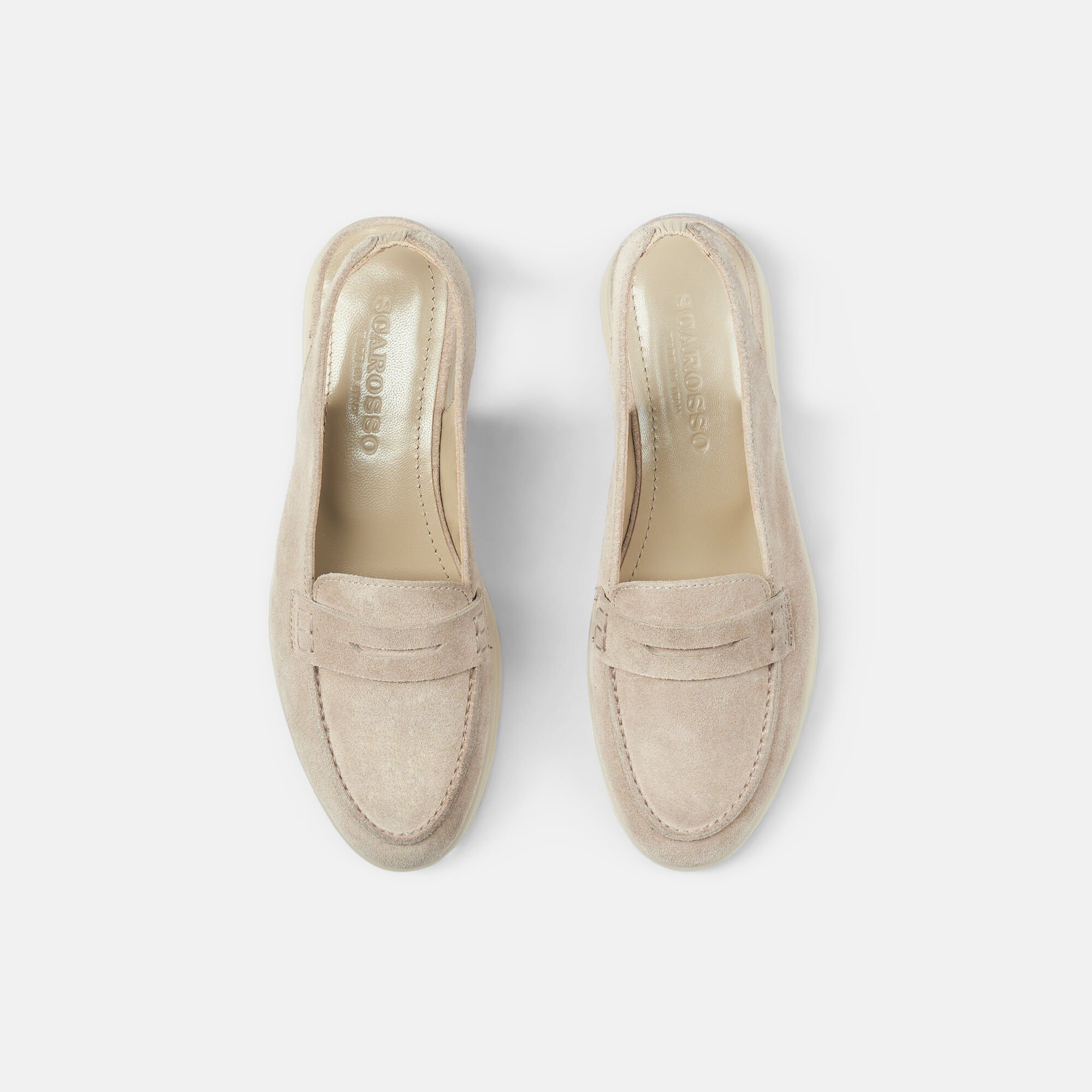 Scarosso Leila Sand Suede Sand - Suede LEILALOAF