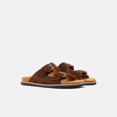 Scarosso Enea Brown Suede Edit Brown - Suede ENEASAND