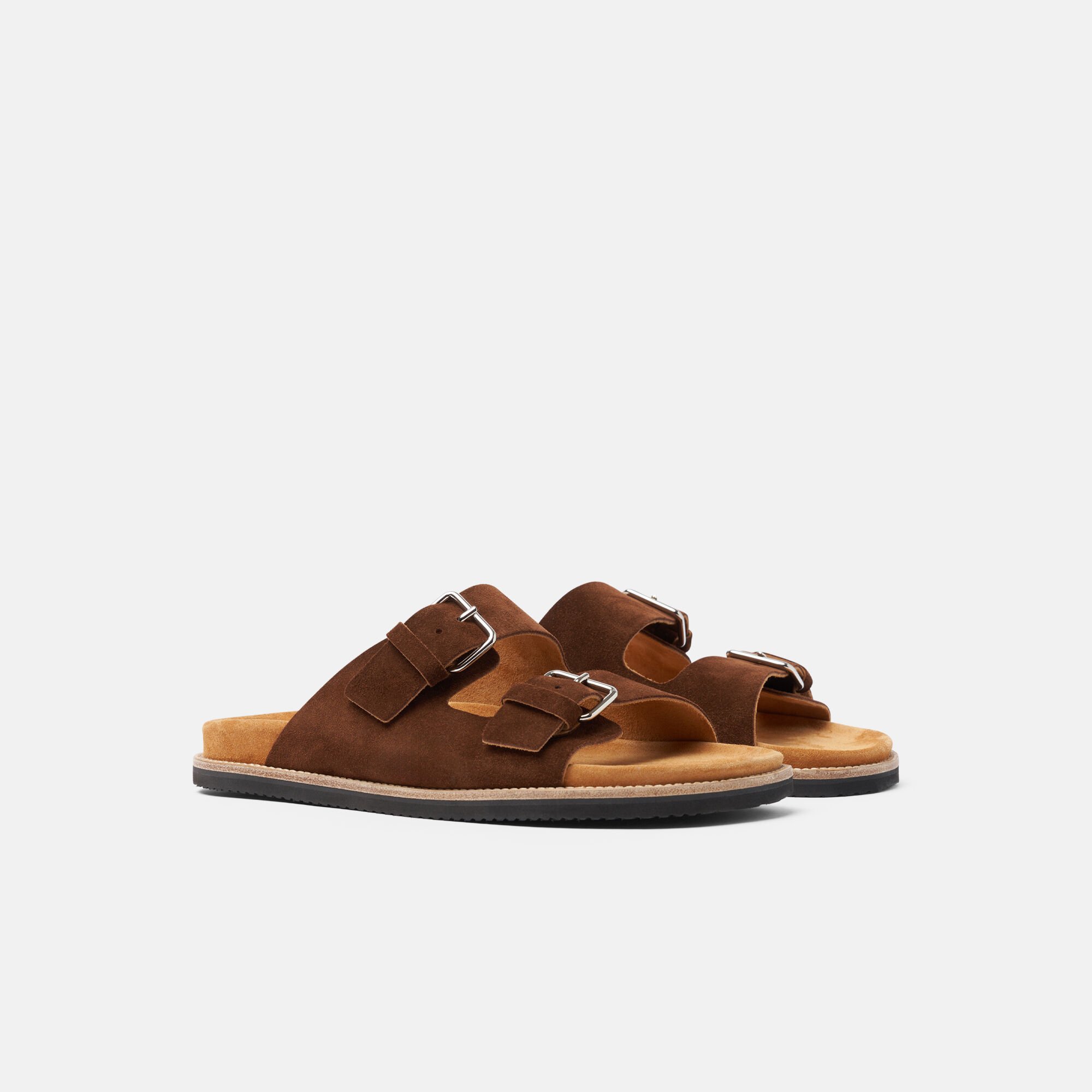 Scarosso Enea Brown Suede Edit Brown - Suede ENEASAND