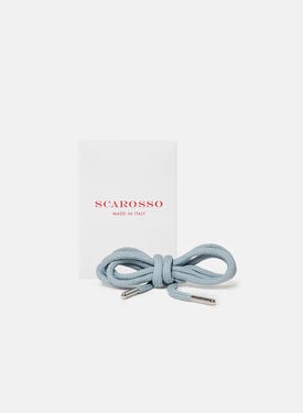 Light Blue Laces Scarosso: Light Blue - Cotton SHOEWSLACE
