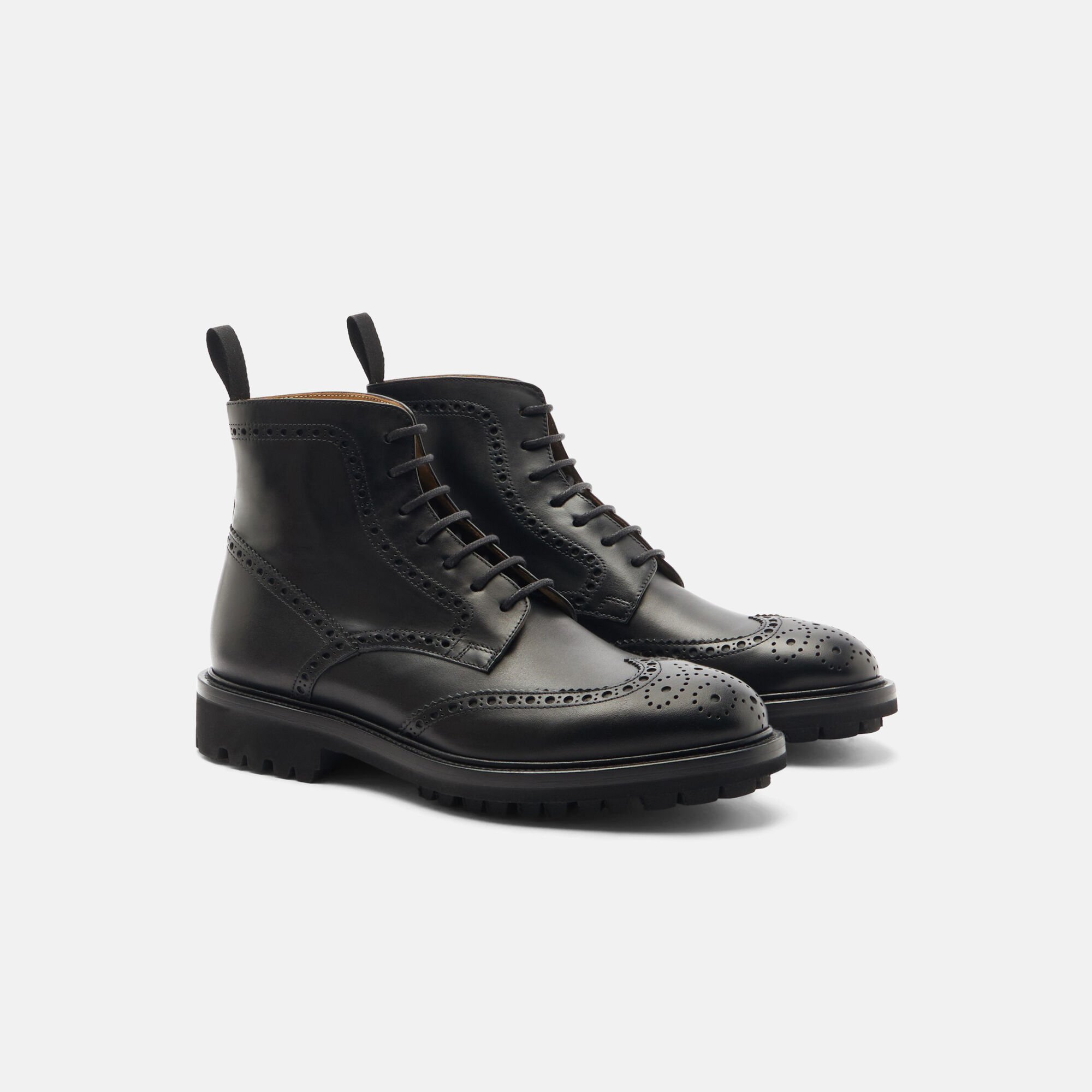 Scarosso Thomas 黑色 黑色 - 小牛皮 THOMASBOOT