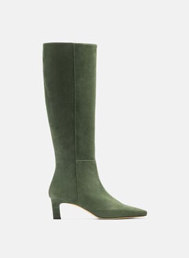 Scarosso Kira Green Suede Black - Calf KELLYJODH