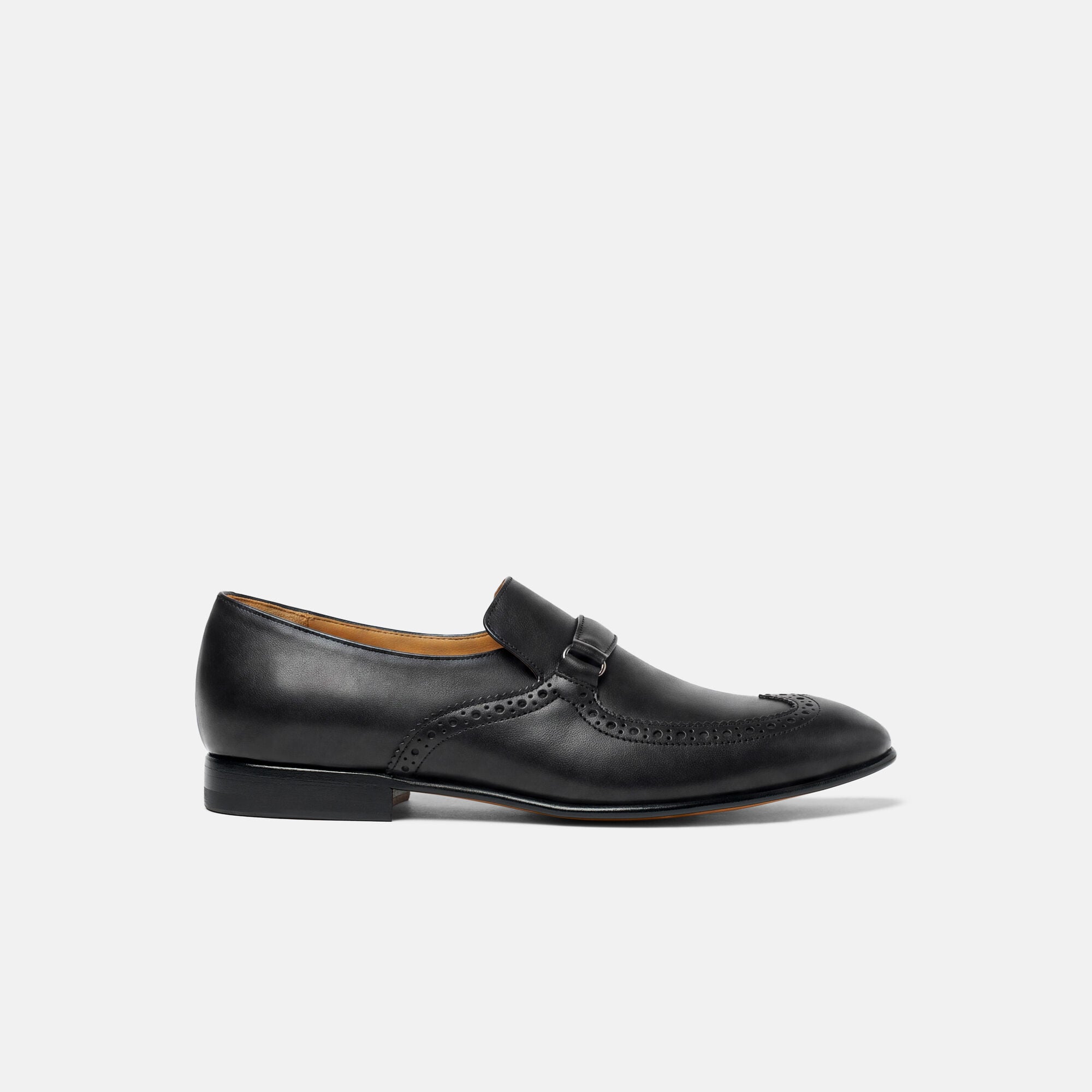 Maude Black Scarosso: Black - Calf Maude Black Scarosso: Black - Calf MAUDELOAF