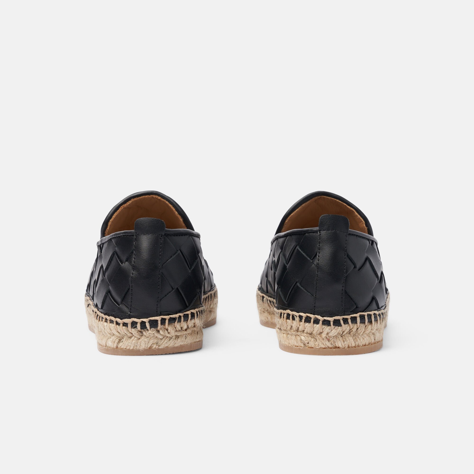 Scarosso Martina Black Woven Black - Calf MARTINAESPA