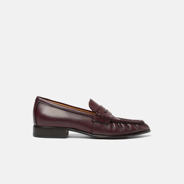 Mar Burgundy Scarosso: Burgundy - Calf MARLOAF
