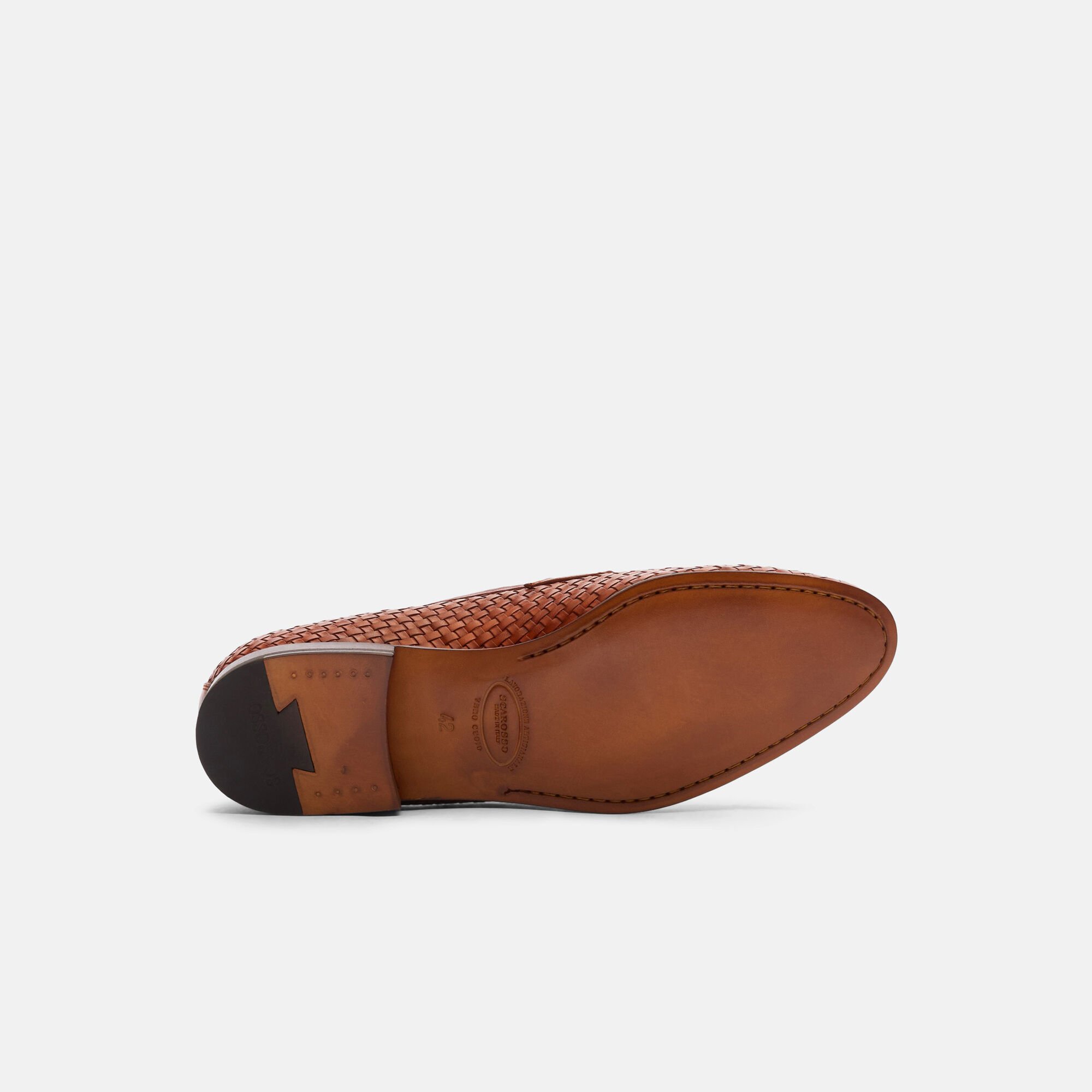 Scarosso Andrea Cognac Cognac - Calf ANDREALOAF