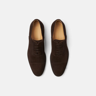 Scarosso Cesare Dark Brown Suede Brown Suede CESAREOXFO