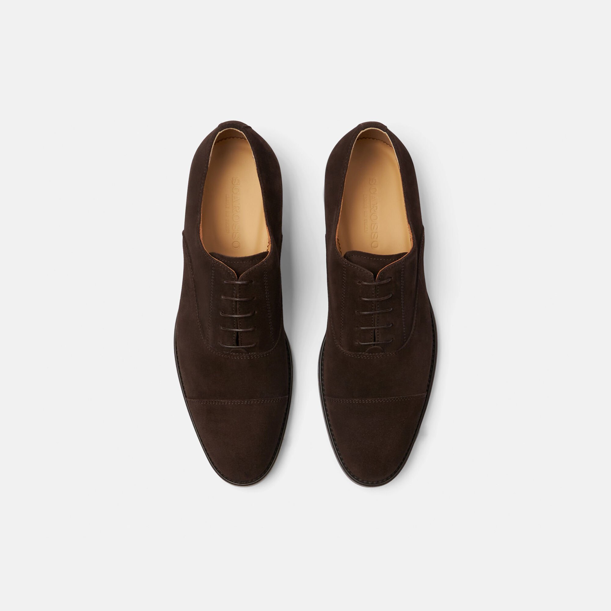 Scarosso Cesare Dark Brown Suede Brown Suede CESAREOXFO