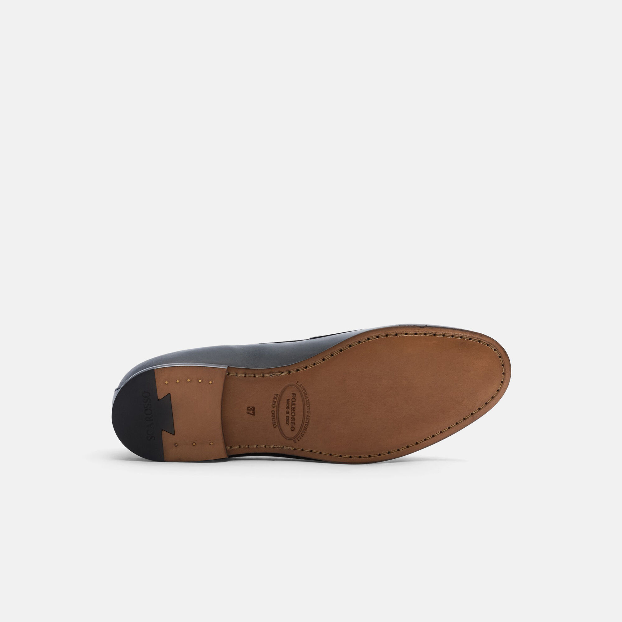 Scarosso Virginia Black Black - Calf Leather VIRGINIALOAF