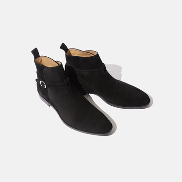 Scarosso Damiano Black Suede Black - Suede DAMIANOJODH