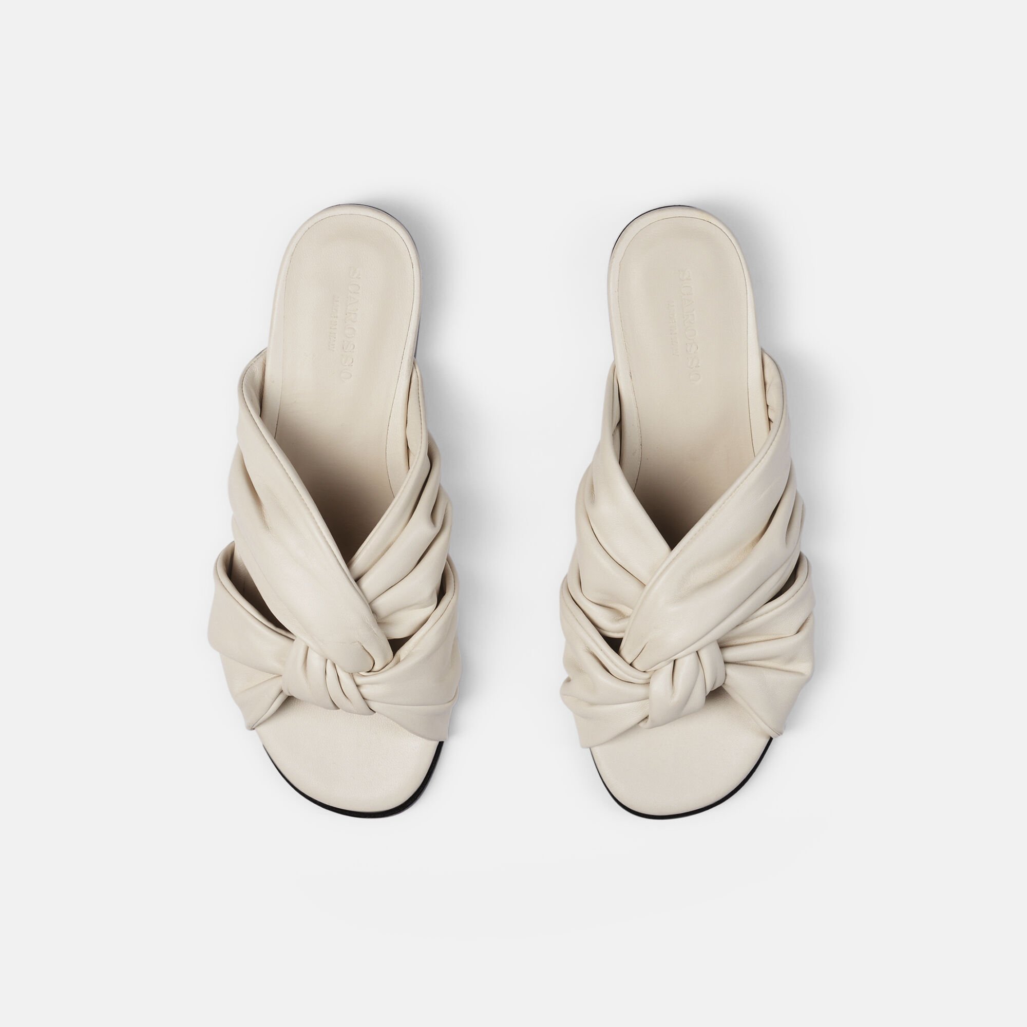 Scarosso Bebe Off White Off White - Calf BEBESAND
