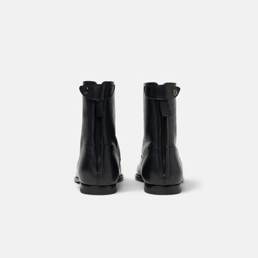 Basil Black Scarosso: Black - Calf BASILBOOT