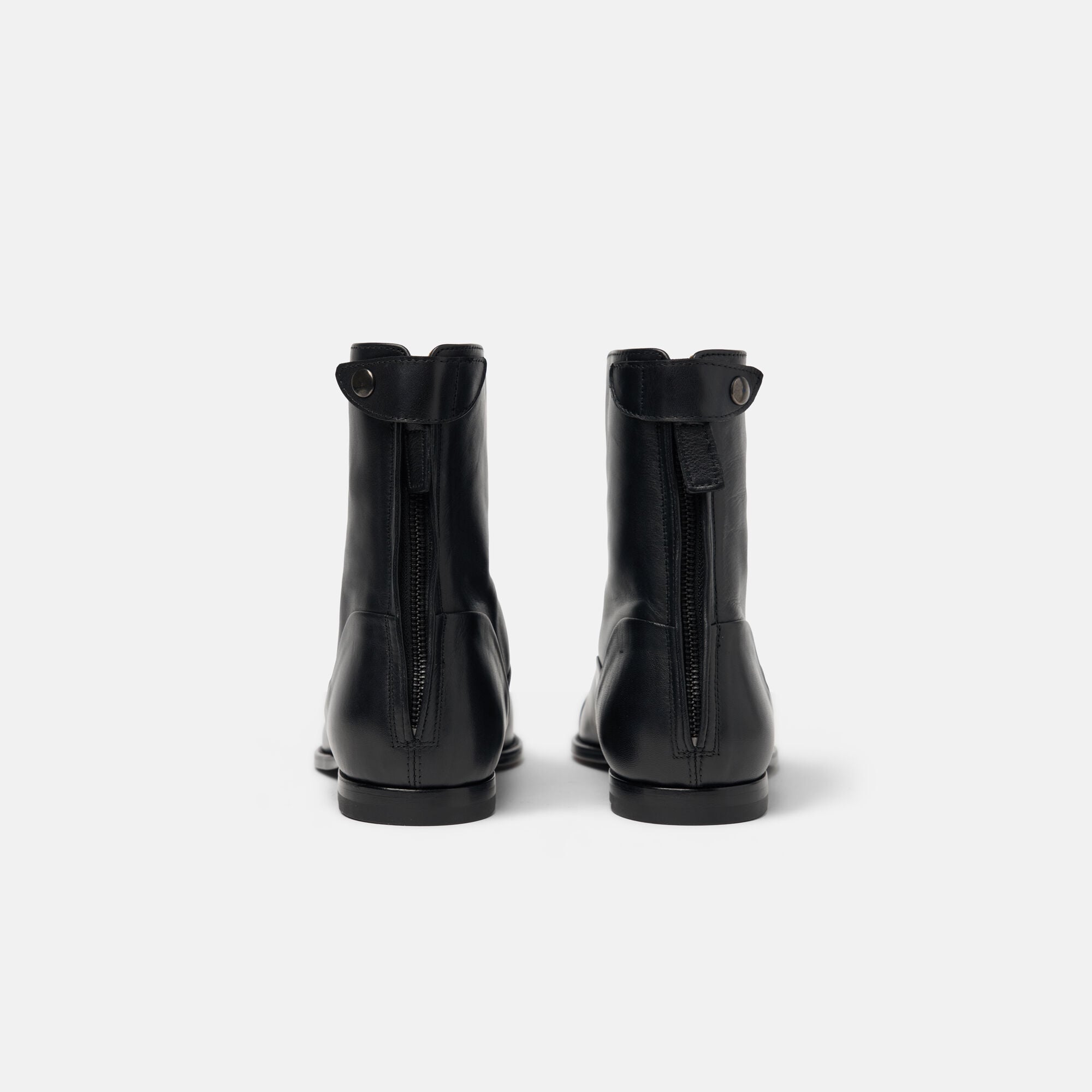 Basil Black Scarosso: Black - Calf BASILBOOT