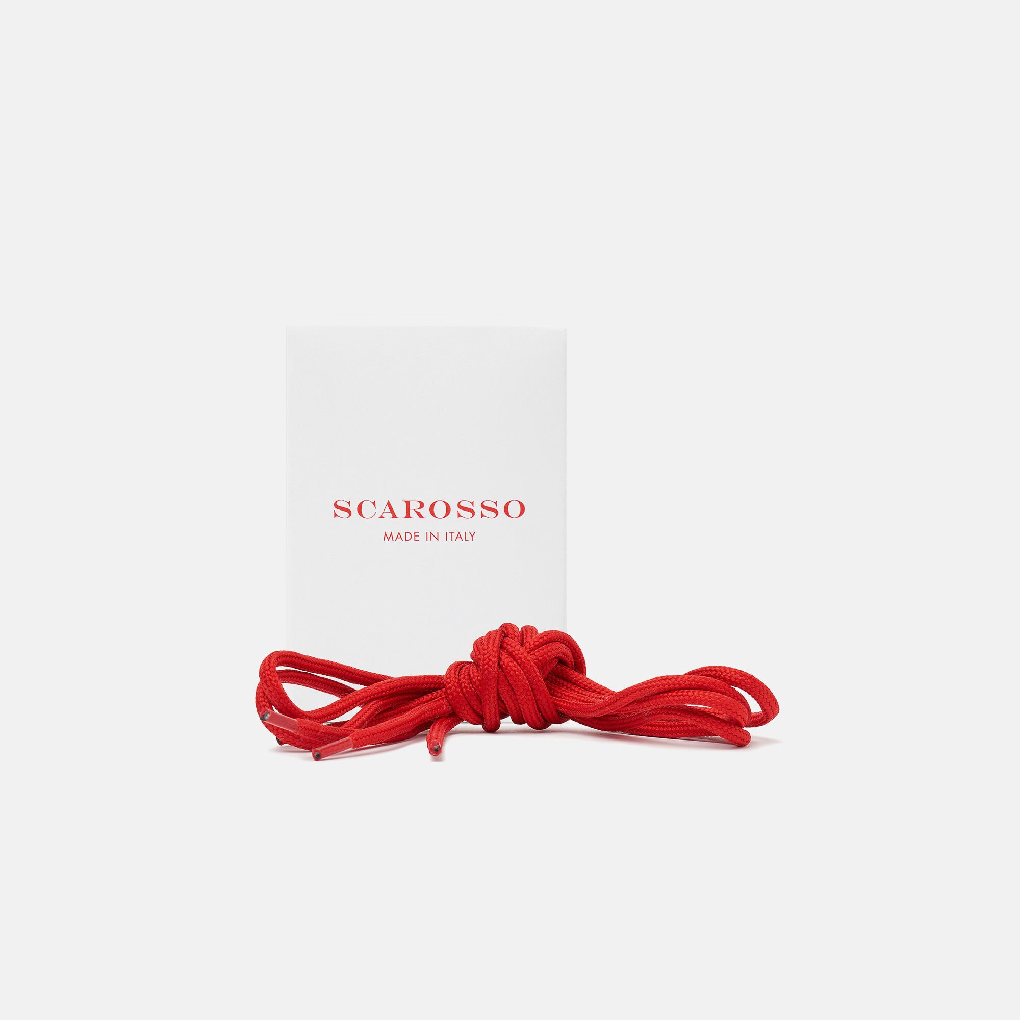 Scarosso Red laces Red - Cotton SHOELACE
