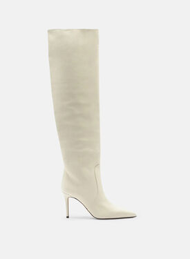 Scarosso Carra Beige Silver - Calf CARRABOOT