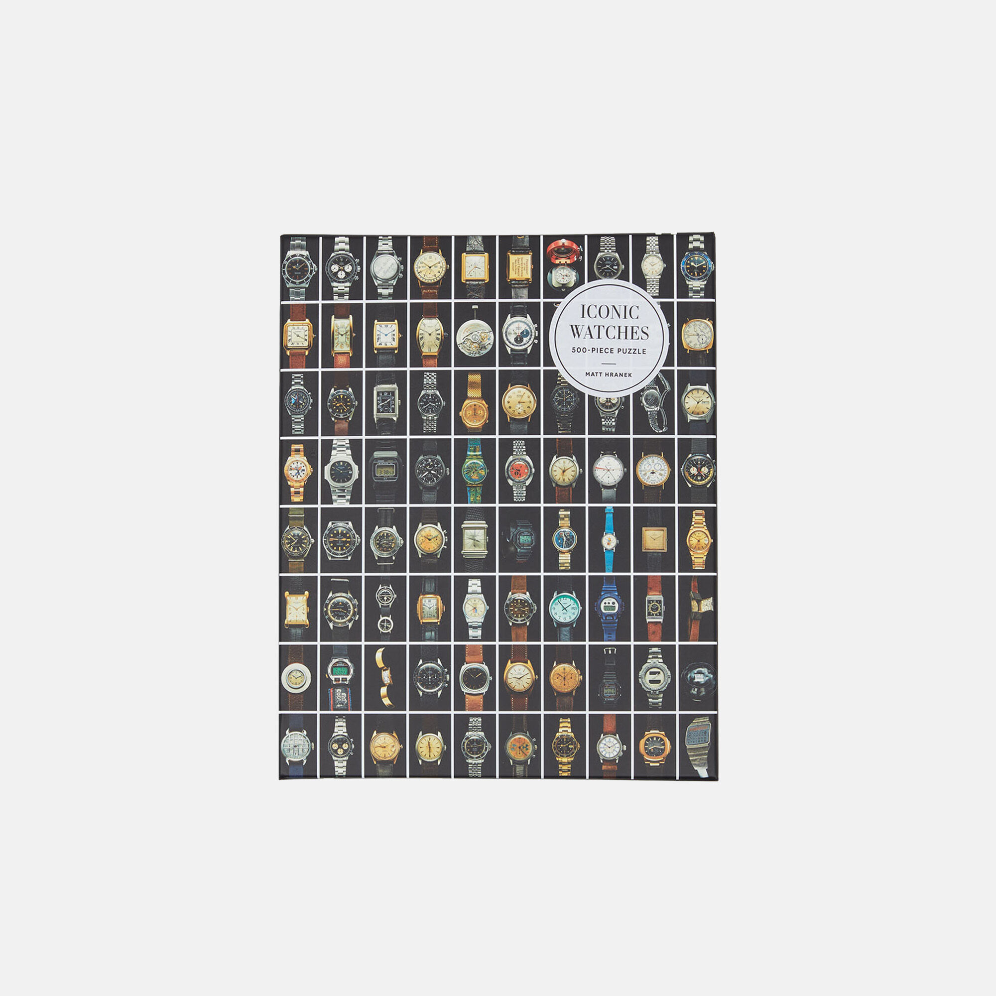 Scarosso Iconic Watches 500-Piece Puzzle Montre - Papier MATTPUZZ
