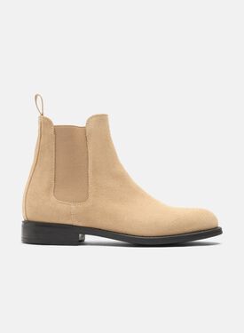 Scarosso Claudia Beige Suede Silver - Calf CARRABOOT