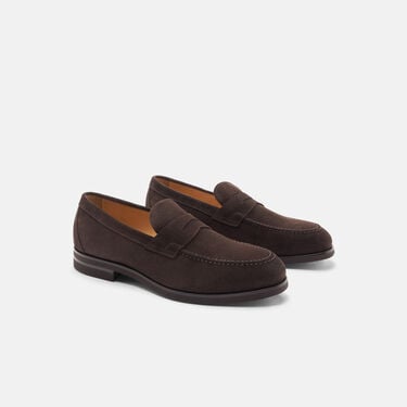 Renato Dark Brown Suede Scarosso: Brown - suede Renato Dark Brown Suede Scarosso: Brown - suede RENATOLOAF