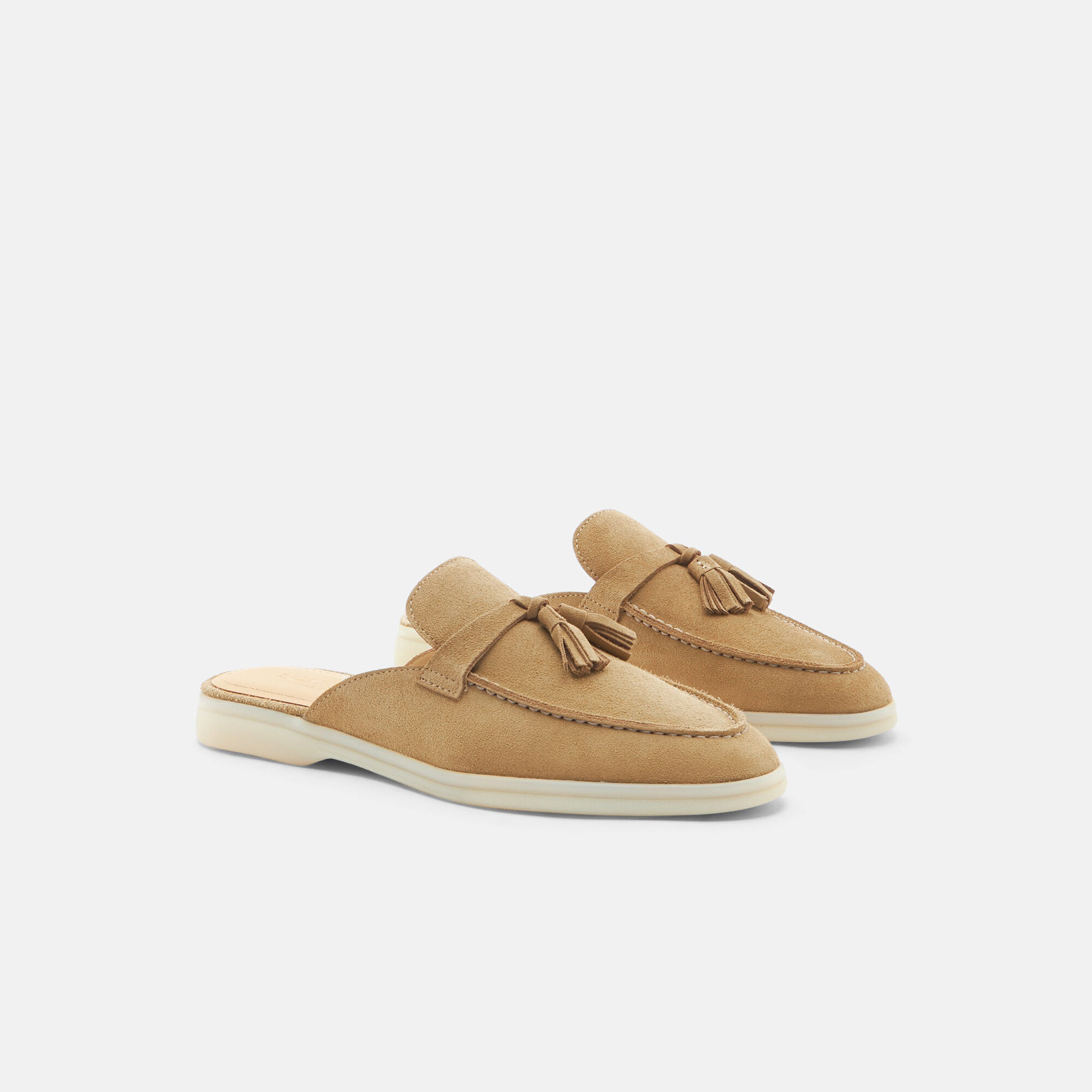 Scarosso Lucrezia Beige Suede Beige - Suede LUCREZIAMULE