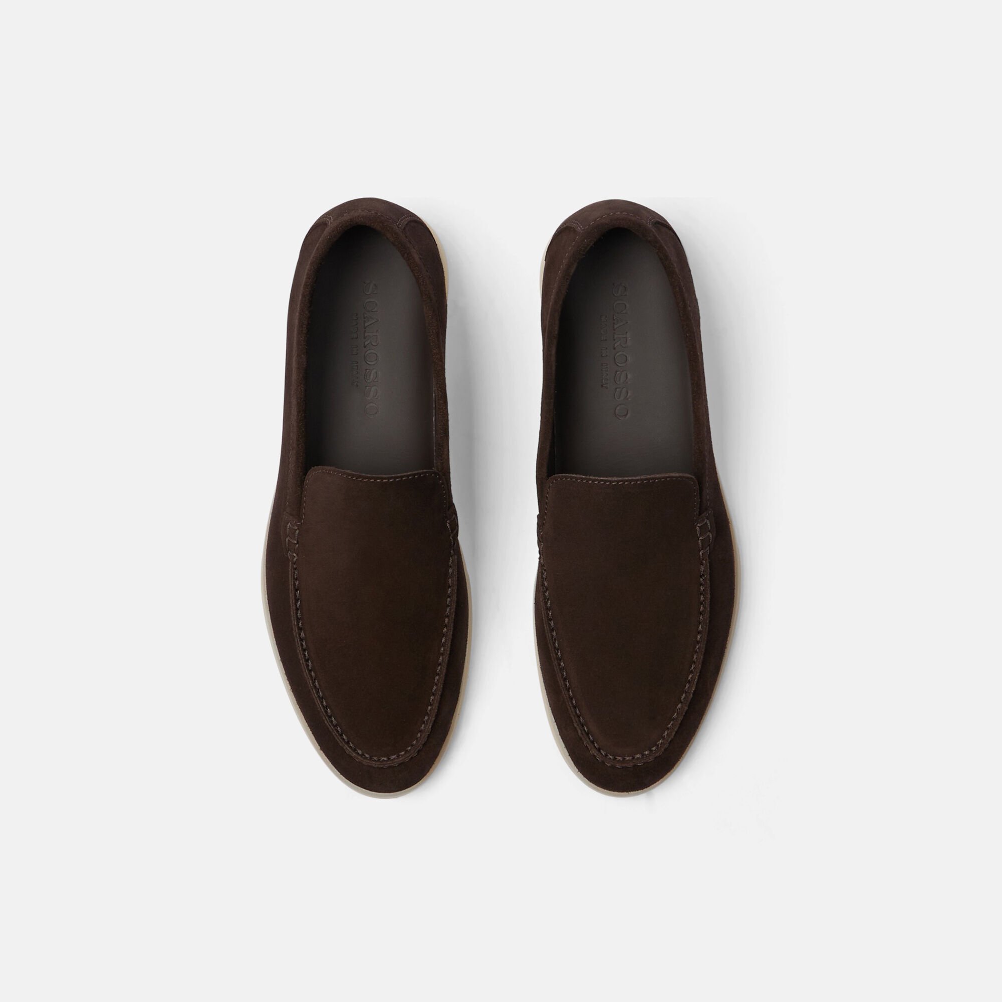 Scarosso Ludovica Dark Brown Suede Brown - Suede LUDOVICALOAF