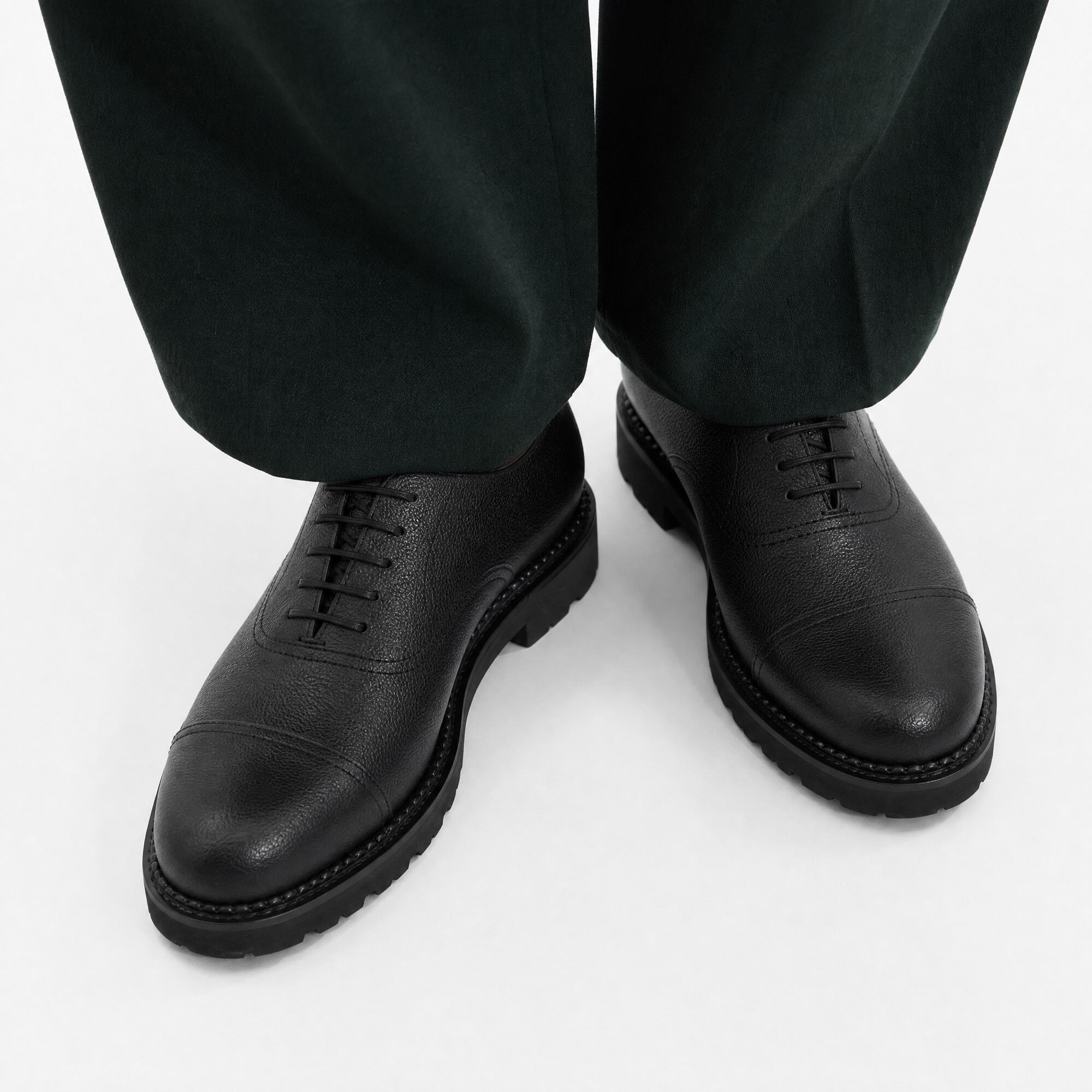 Rupert Black Grain Scarosso: Black - Calf Rupert Black Grain Scarosso: Black - Calf RUPERTOXFO