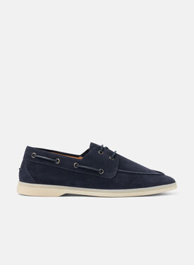 Scarosso Lio Blue Suede Blue - Suede LIOBOAT