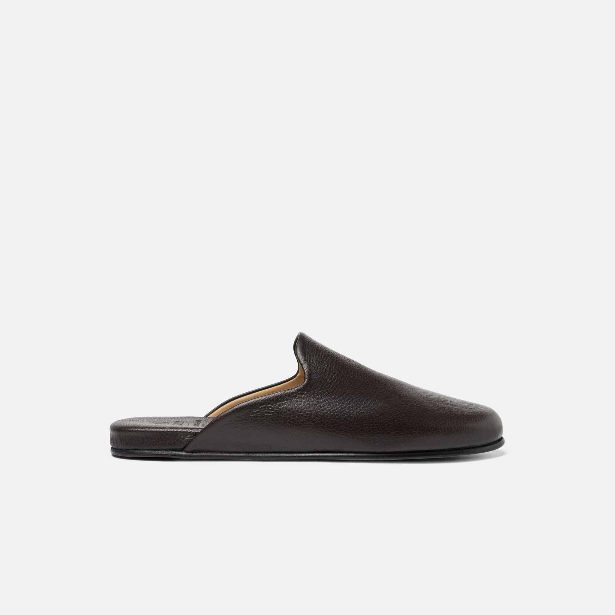 Atlas Travel Slipper Dark Brown Scarosso: Dark Brown - Calf Atlas Travel Slipper Dark Brown Scarosso: Dark Brown - Calf ATLASSLIP