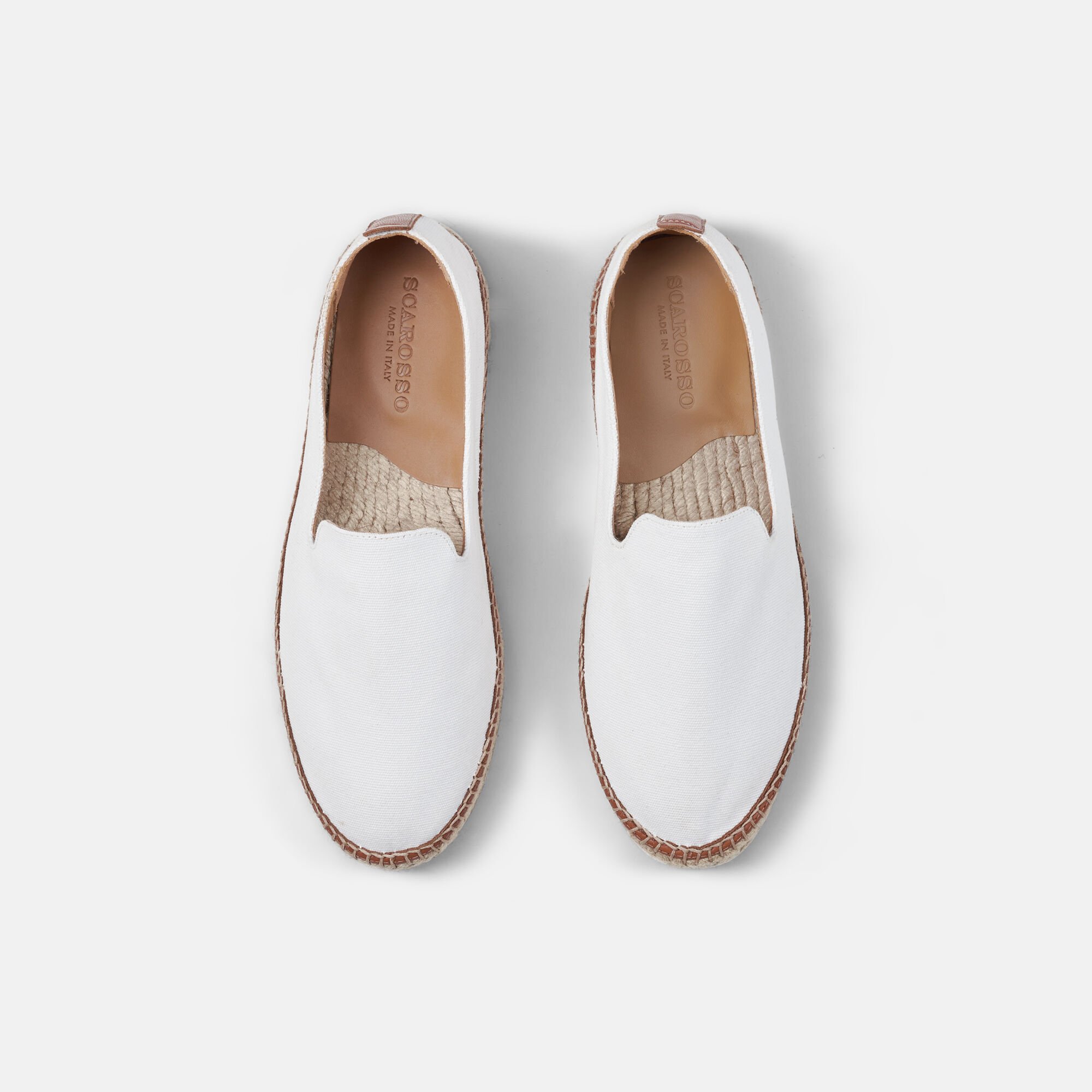 Scarosso Martin White Canvas White - Canvas MARTINESPA