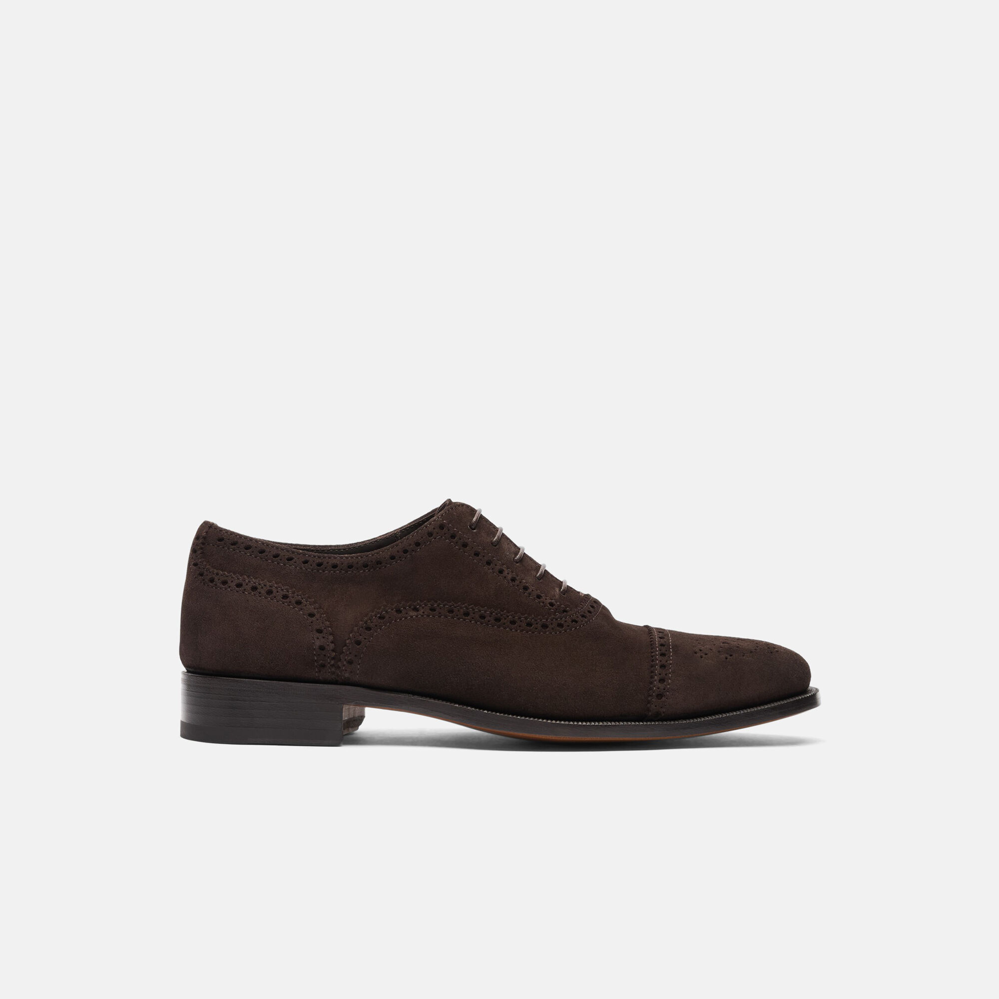Scarosso Roberto dunkelbraun - Veloursleder ROBERTOOXFO