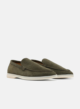 Ludovico Olive Suede Scarosso: Olive - Suede LUDOVICOLOAF