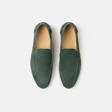 ${Category.displayName} Ludovico Premium 绿色 Scarosso: 绿色 – 麂皮 LUDOVICOPLOAF