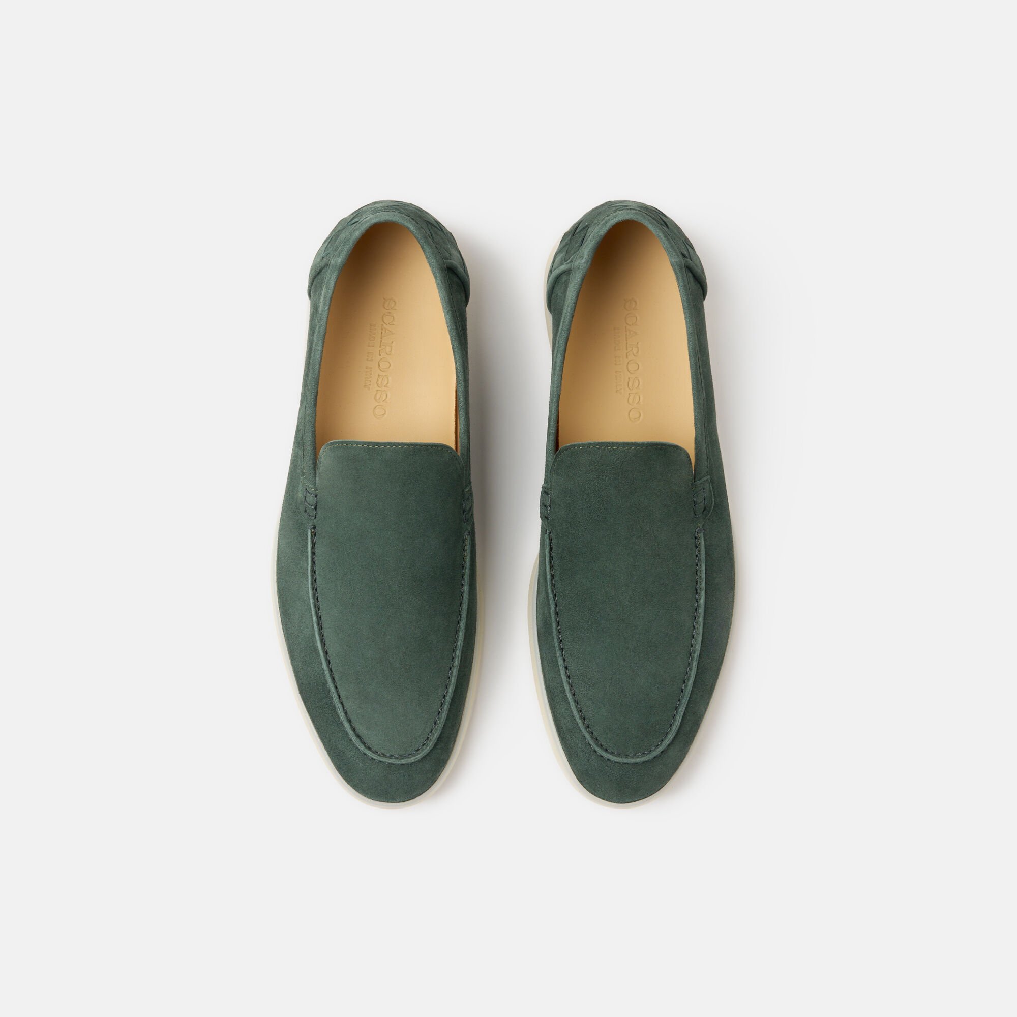 ${Category.displayName} Ludovico Premium 绿色 Scarosso: 绿色 – 麂皮 LUDOVICOPLOAF
