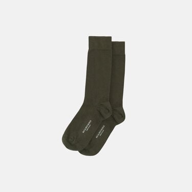 Scarosso Khaki Cotton Socks Khaki - Cotton COLOCOTTSOCK