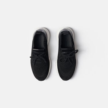 Scarosso Robbie Boy Black Black - Knit ROBBIEKSNEA