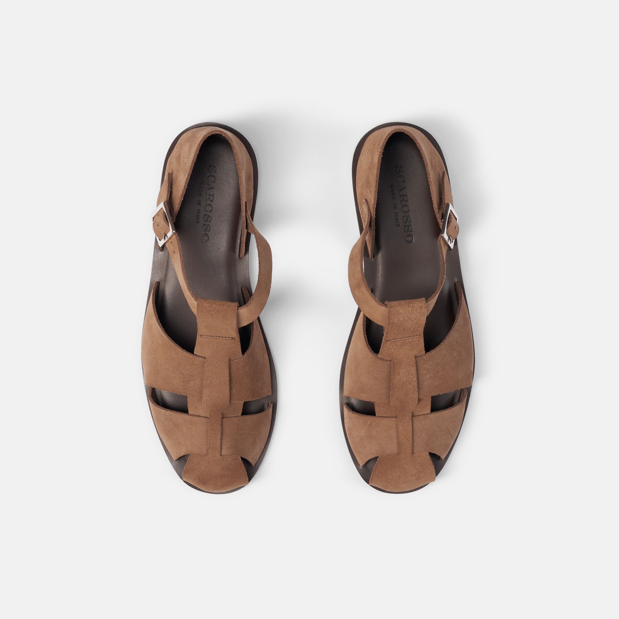 Scarosso Apollo Taupe Suede Taupe - Suede APOLLOSAND