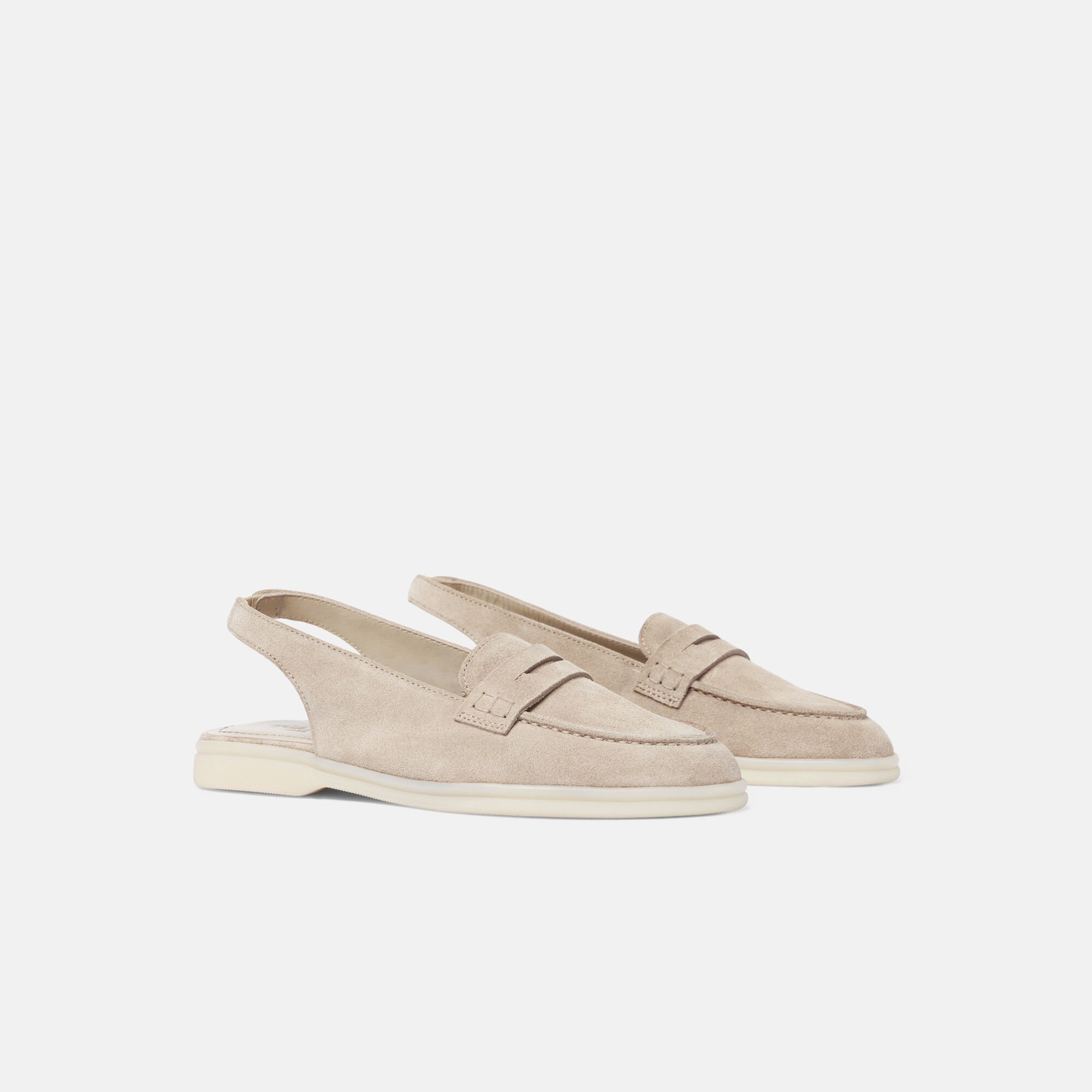 Scarosso Leila Sand Suede Sand - Suede LEILALOAF