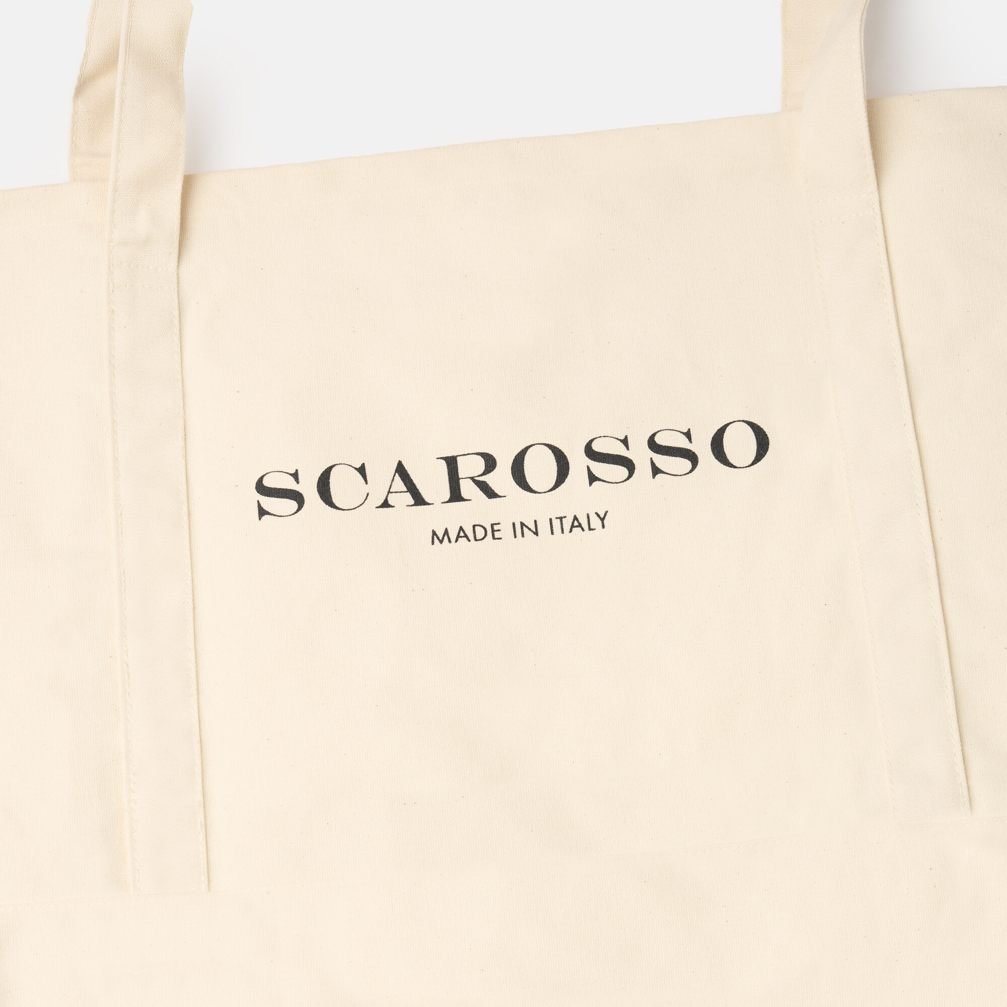 米色托特包 Scarosso: 原色 - 棉 米色托特包 Scarosso: 原色 - 棉 TOTEBAG