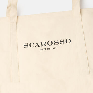 米色托特包 Scarosso: 原色 - 棉 米色托特包 Scarosso: 原色 - 棉 TOTEBAG