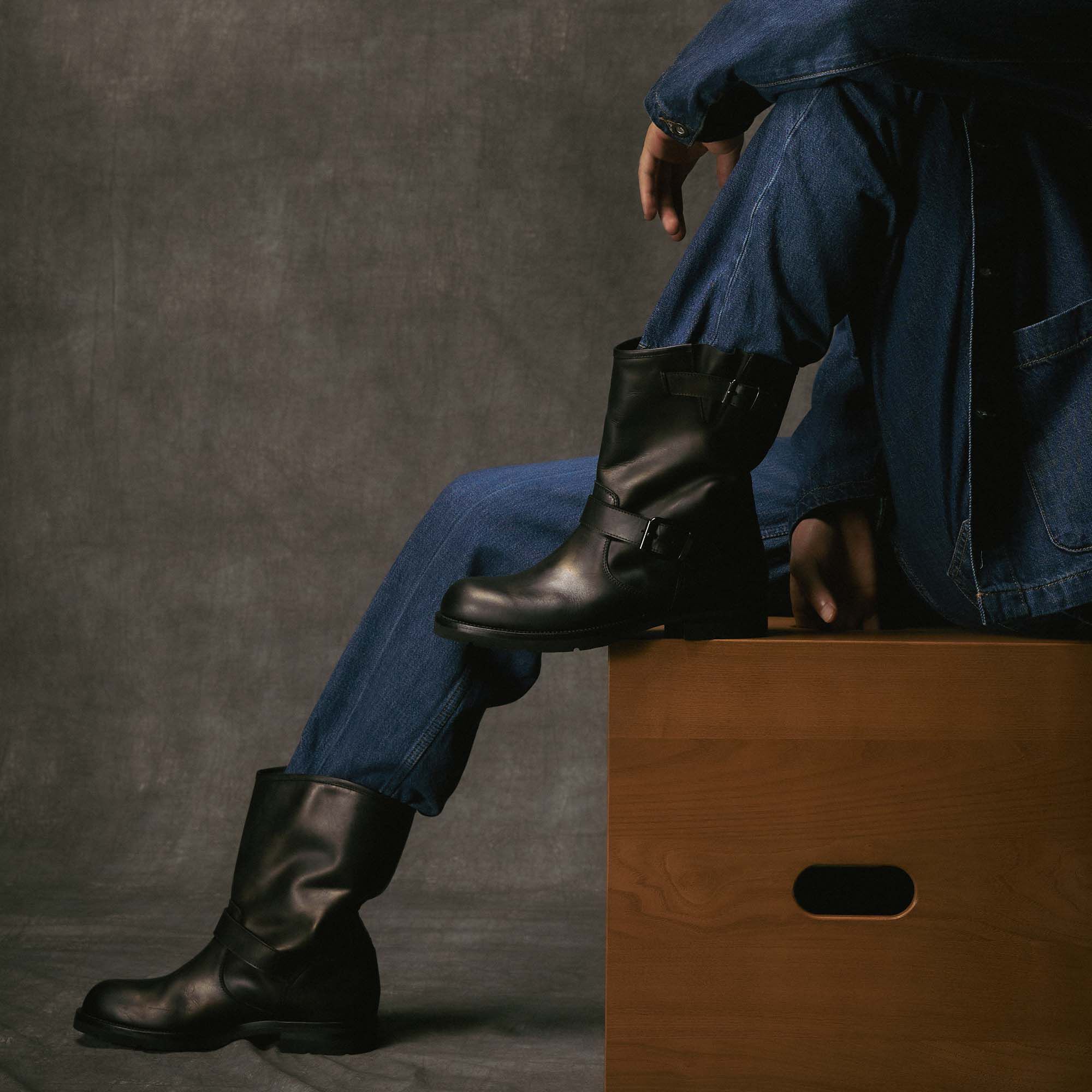 Scarosso Kurt Noir Noir - Veau KURTBOOT