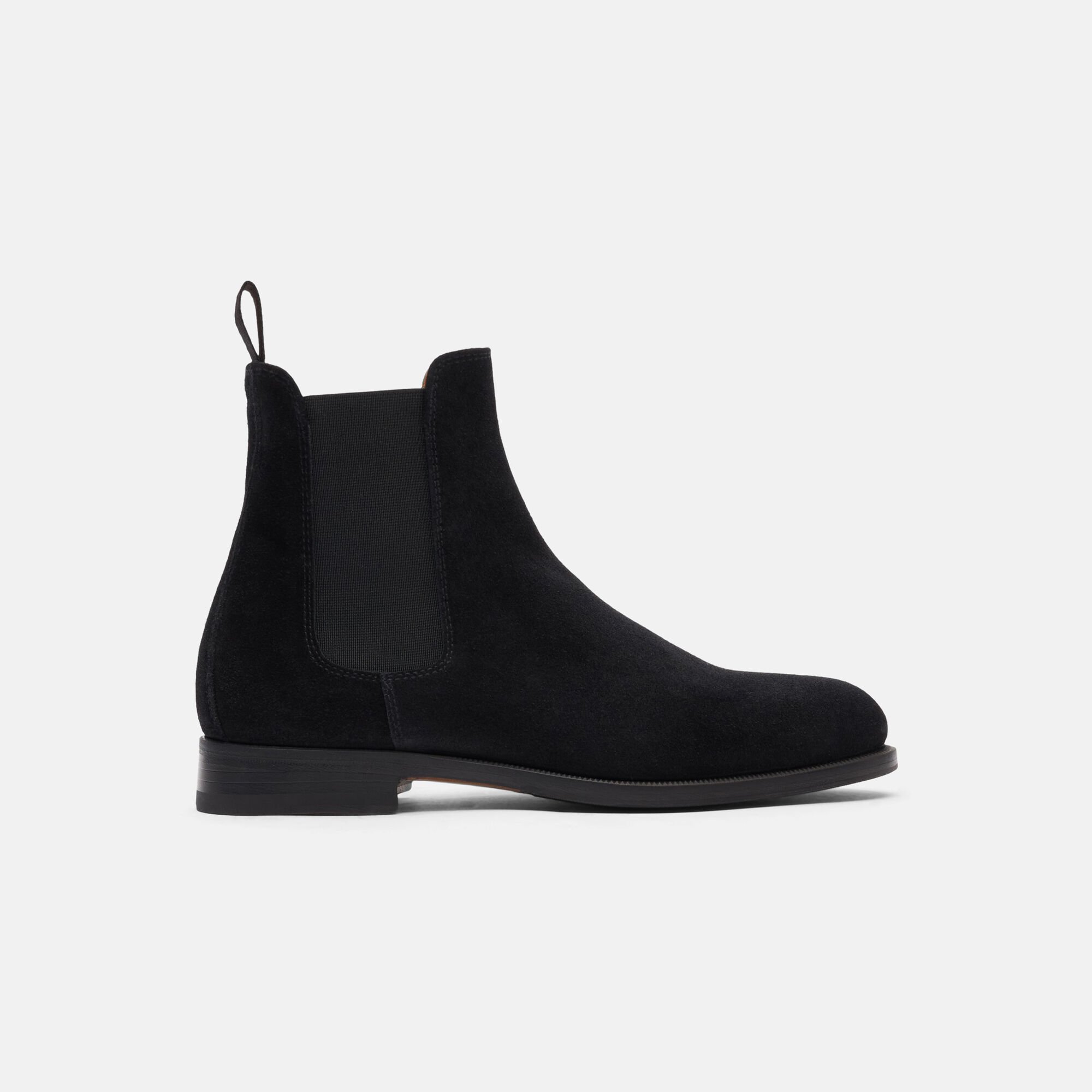 Scarosso Elena Black Suede Black - Suede ELENACHEL