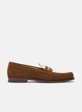 Scarosso Austin Cognac Suede Blue - Suede LIVIOLOAF