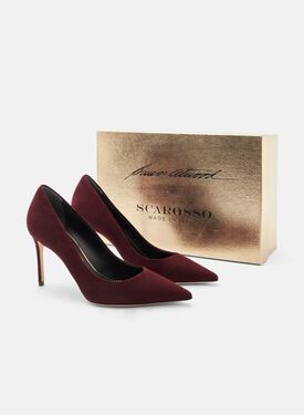 Gigi Burgundy Suede Scarosso: Burgundy - Suede GIGIPUMP