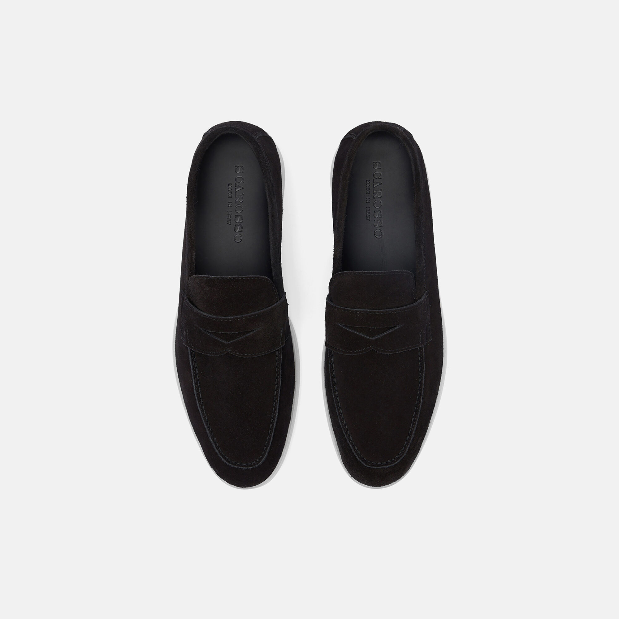 Scarosso Luciano Noir Daim Edit Noir Edit - Daim LUCIANOLOAF