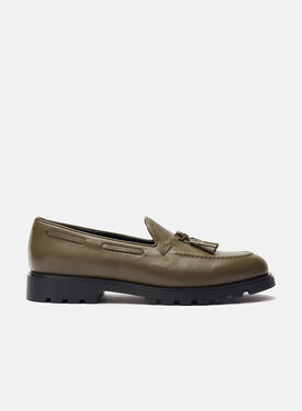 Scarosso Raffaello Olive Grain Burgundy - Calf MARIANOLOAF