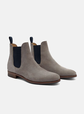 Giancarlo Taupe Scarosso: Taupe Suede GIANCARLOCHEL
